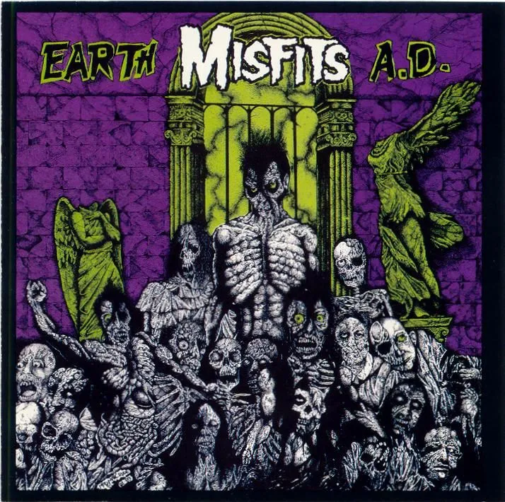 Image of the misfit's Earth A.D./Wolf's Blood album art